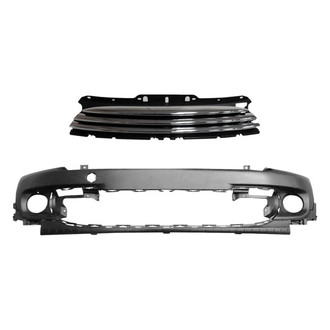 Sherman® - 2-Piece (Front Bumper Cover, Grille) (Value Line)