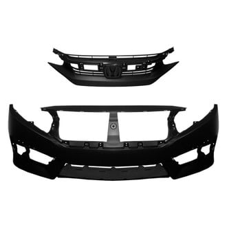 Sherman® - 2-Piece (Front Bumper Cover, Grille) (Value Line)