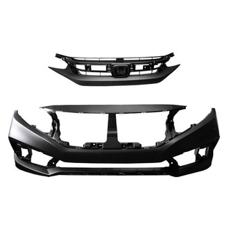 Sherman® - 2-Piece (Front Bumper Cover, Grille) (Value Line)