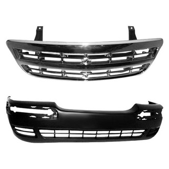 Sherman® - 2-Piece (Front Bumper Cover, Grille) (Value Line)