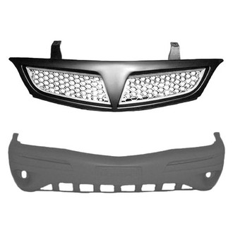 Sherman® - 2-Piece (Front Bumper Cover, Grille) (Value Line)