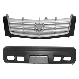 Sherman® - 2-Piece (Front Bumper Cover, Grille) (Value Line)