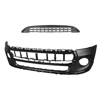 Sherman® - 2-Piece (Front Bumper Cover, Grille) (Value Line)