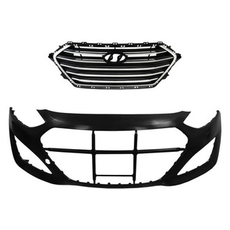 Sherman® - 2-Piece (Front Bumper Cover, Grille) (Value Line)