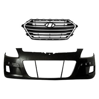 Sherman® - 2-Piece (Front Bumper Cover, Grille) (Value Line)