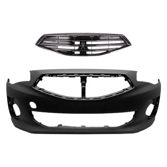 Sherman® - 2-Piece (Front Bumper Cover, Grille) (Value Line)