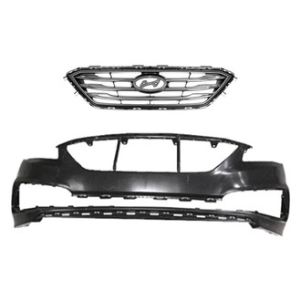 Sherman® - 2-Piece (Front Bumper Cover, Grille) (Value Line)