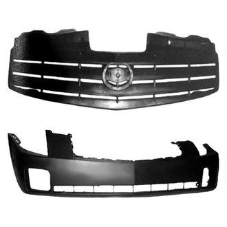 Sherman® - 2-Piece (Front Bumper Cover, Grille) (Value Line)