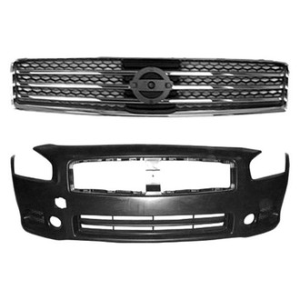 Sherman® - 2-Piece (Front Bumper Cover, Grille) (Value Line)