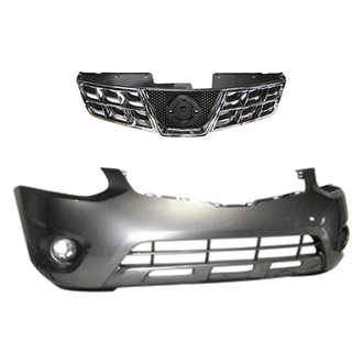 Sherman® - 2-Piece (Front Bumper Cover, Grille) (Value Line)