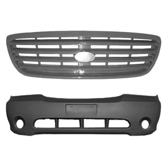 Sherman® - 2-Piece (Front Bumper Cover, Grille) (Value Line)