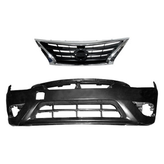 Sherman® - 2-Piece (Front Bumper Cover, Grille) (Value Line)