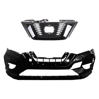 Sherman® - 2-Piece (Front Bumper Cover, Grille) (Value Line)