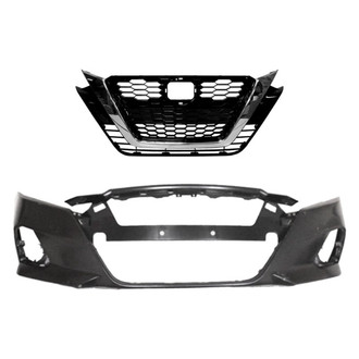 Sherman® - 2-Piece (Front Bumper Cover, Grille) (Value Line)