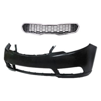 Sherman® - 2-Piece (Front Bumper Cover, Grille) (Value Line)