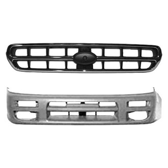Sherman® - 2-Piece (Front Bumper Cover, Grille) (Value Line)