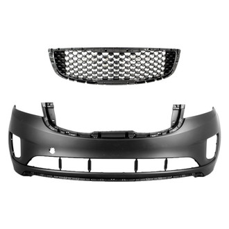 Sherman® - 2-Piece (Front Bumper Cover, Grille) (Value Line)