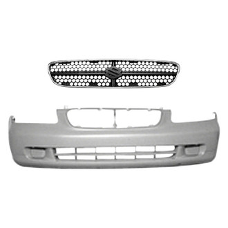 Sherman® - 2-Piece (Front Bumper Cover, Grille) (Value Line)