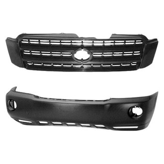 Sherman® - 2-Piece (Front Bumper Cover, Grille) (Value Line)