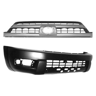 Sherman® - 2-Piece (Front Bumper Cover, Grille) (Value Line)