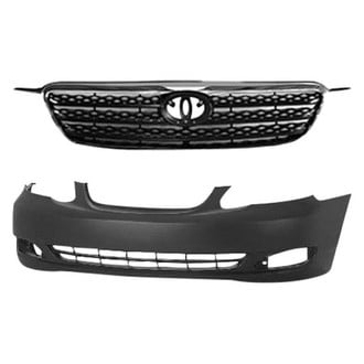 Sherman® - 2-Piece (Front Bumper Cover, Grille) (Value Line)