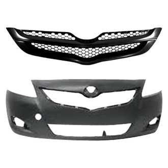 Sherman® - 2-Piece (Front Bumper Cover, Grille) (Value Line)