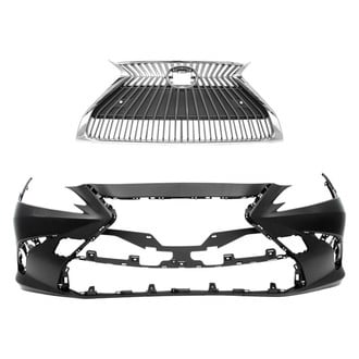 Sherman® BNDL-233915 - 2-Piece (Front Bumper Cover, Grille) (Value Line)