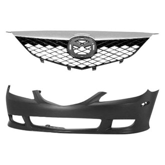 Sherman® - 2-Piece (Front Bumper Cover, Grille) (Value Line)