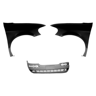 Sherman® - 3-Piece (Front Bumper Cover, Driver and Passenger Side Fender) (Value Line)