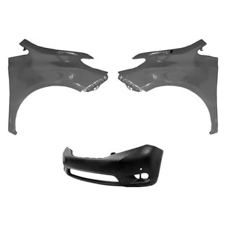 Sherman® - 3-Piece (Front Bumper Cover, Driver and Passenger Side Fender) (Value Line)