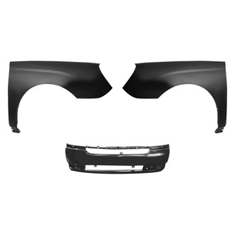 Sherman® - 3-Piece (Front Bumper Cover, Driver and Passenger Side Fender) (Value Line)
