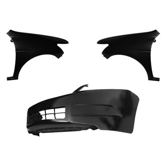 Sherman® - 3-Piece (Front Bumper Cover, Driver and Passenger Side Fender) (Value Line)