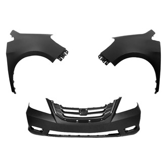 Sherman® - 3-Piece (Front Bumper Cover, Driver and Passenger Side Fender) (Value Line)