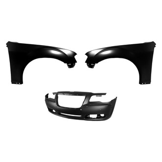 Sherman® - 3-Piece (Front Bumper Cover, Driver and Passenger Side Fender) (Value Line)