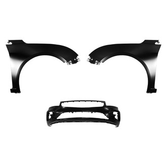 Sherman® - 3-Piece (Front Bumper Cover, Driver and Passenger Side Fender) (Value Line)