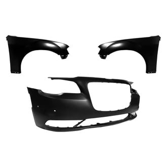 Sherman® - 3-Piece (Front Bumper Cover, Driver and Passenger Side Fender) (Value Line)