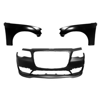 Sherman® - 3-Piece (Front Bumper Cover, Driver and Passenger Side Fender) (Value Line)