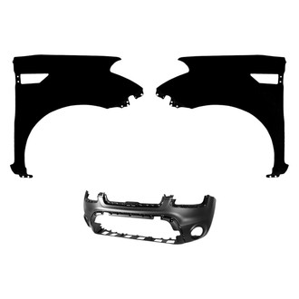 Sherman® - 3-Piece (Front Bumper Cover, Driver and Passenger Side Fender)
