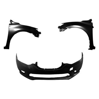Sherman® - 3-Piece (Front Bumper Cover, Driver and Passenger Side Fender) (Value Line)