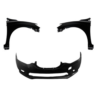 Sherman® - 3-Piece (Front Bumper Cover, Driver and Passenger Side Fender) (Value Line)