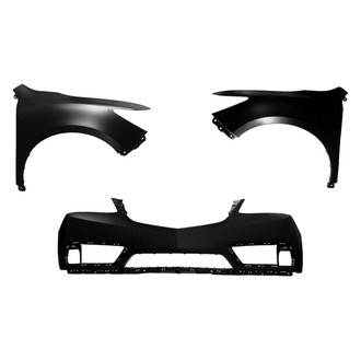 Sherman® - 3-Piece (Front Bumper Cover, Driver and Passenger Side Fender)