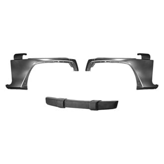 Sherman® BNDL-241934 - 3-Piece (Front Bumper Cover, Driver and Passenger Side Fender) (Value Line)