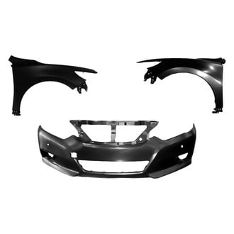 Sherman® - 3-Piece (Front Bumper Cover, Driver and Passenger Side Fender)