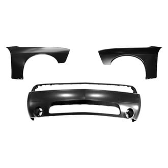 Sherman® - 3-Piece (Front Bumper Cover, Driver and Passenger Side Fender) (Value Line)