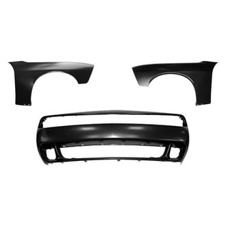 Sherman® - 3-Piece (Front Bumper Cover, Driver and Passenger Side Fender) (Value Line)