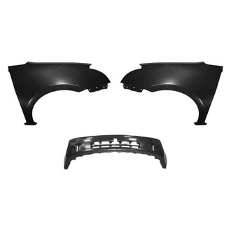 Sherman® - 3-Piece (Front Bumper Cover, Driver and Passenger Side Fender) (Value Line)