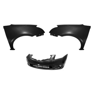Sherman® - 3-Piece (Front Bumper Cover, Driver and Passenger Side Fender) (Value Line)