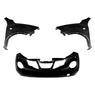 Sherman® - 3-Piece (Front Bumper Cover, Driver and Passenger Side Fender) (Value Line)