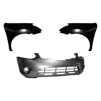 Sherman® - 3-Piece (Front Bumper Cover, Driver and Passenger Side Fender) (Value Line)
