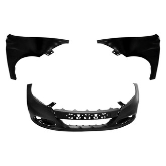Sherman® - 3-Piece (Front Bumper Cover, Driver and Passenger Side Fender) (Value Line)